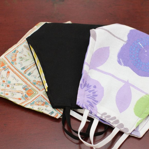 Accessories - 3 Pack 100% doubled cotton masks
